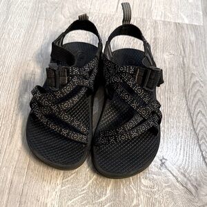 Kids Black Chaco Sandals